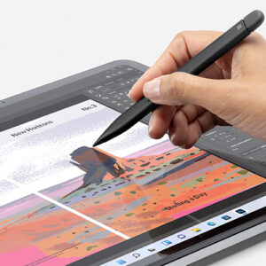 Microsoft Surface Slim Pen Microsoft Surface Slim Pen 2 – Charcoal Black, Wireless Charging, Haptic Feedback