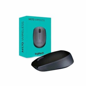 Logitech M170 Wireless Mouse – 2.4GHz, Ambidextrous, USB Nano Receiver