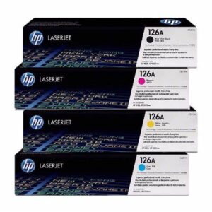 HP 126A Original LaserJet Toner Cartridge – Black / Cyan / Magenta / Yellow – High-Quality Printing
