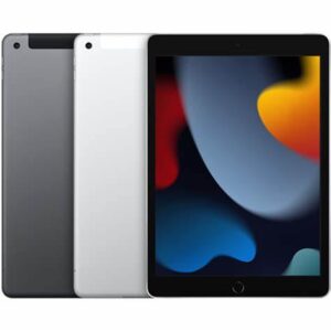 Apple iPad 9th Gen 64GB (2021) – A13 Bionic, 10.2” Retina Display, Wi-Fi + Cellular, Touch ID, Space Grey