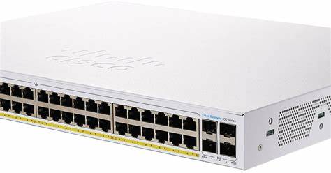Cisco CBS350-48P-4G – 48-Port Gigabit PoE+ Managed Switch with 4x Gigabit SFP Uplinks