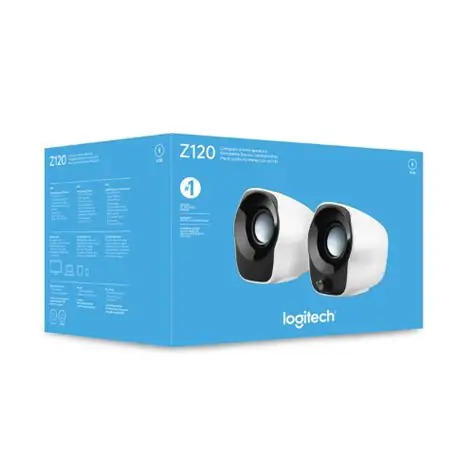 Logitech Z120 Compact USB Stereo Speakers