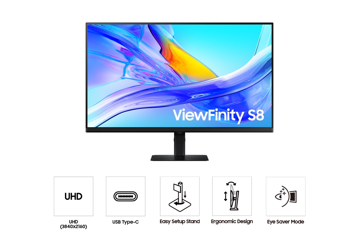 Samsung ViewFinity S8 32-Inch 4K UHD Monito