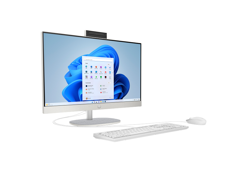 HP All-in-One 24-cr1006nh PC with Intel Core Ultra 5, 16GB DDR5, 512GB SSD