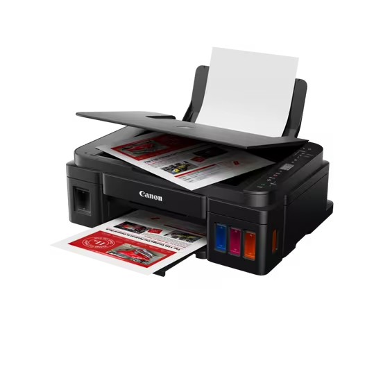 Canon PIXMA G3410 printer with Wi-Fi connectivity, refillable ink tanks, and high-volume printing for home and small office use in Kenya.