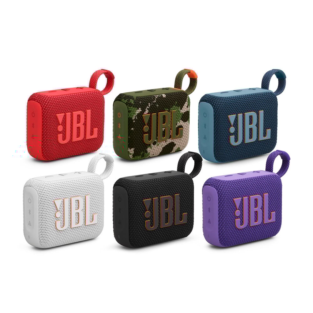 JBL GO 4 Ultra-Portable Bluetooth Speaker – IP67 Waterproof, Pocket-Sized Sound