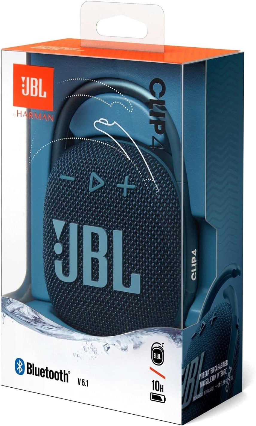JBL CLIP 4 Ultra-Portable Bluetooth Speaker – Waterproof & Powerful Sound