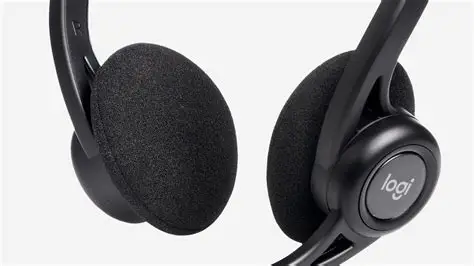 Logitech 960 USB Headset – Noise-Cancelling Mic, Lightweight Design, USB Plug-and-Play