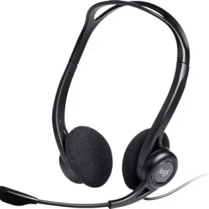 Logitech 960 USB Headset – Noise-Cancelling Mic, Lightweight Design, USB Plug-and-Play