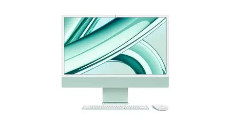 Apple iMac M3 – 8-Core CPU, 10-Core GPU, Ultra-Fast All-in-One Desktop Computer