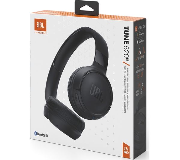 JBL Tune 520BT Wireless Bluetooth Headphones – Pure Bass Sound