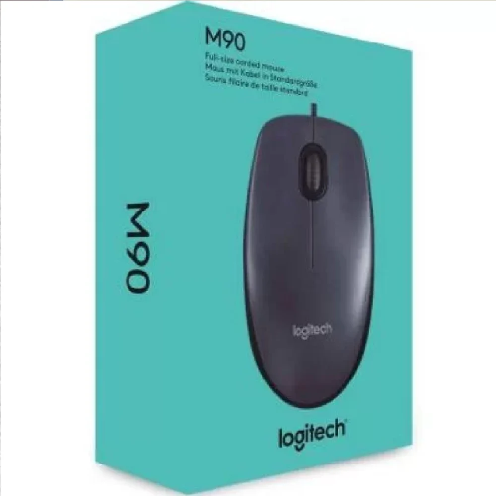 Logitech M90 Grey Wired Mouse Kenya