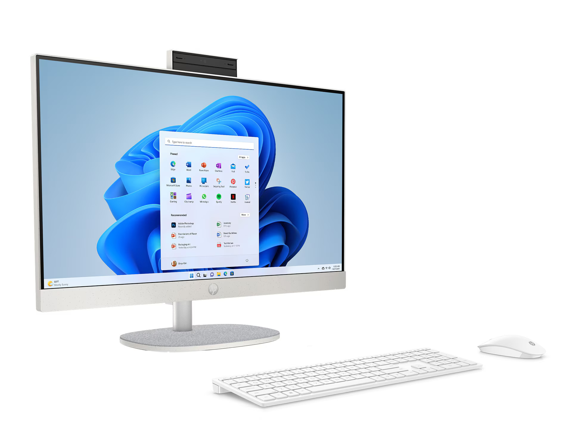 HP All-in-One 24-cb1152nh Bundle PC