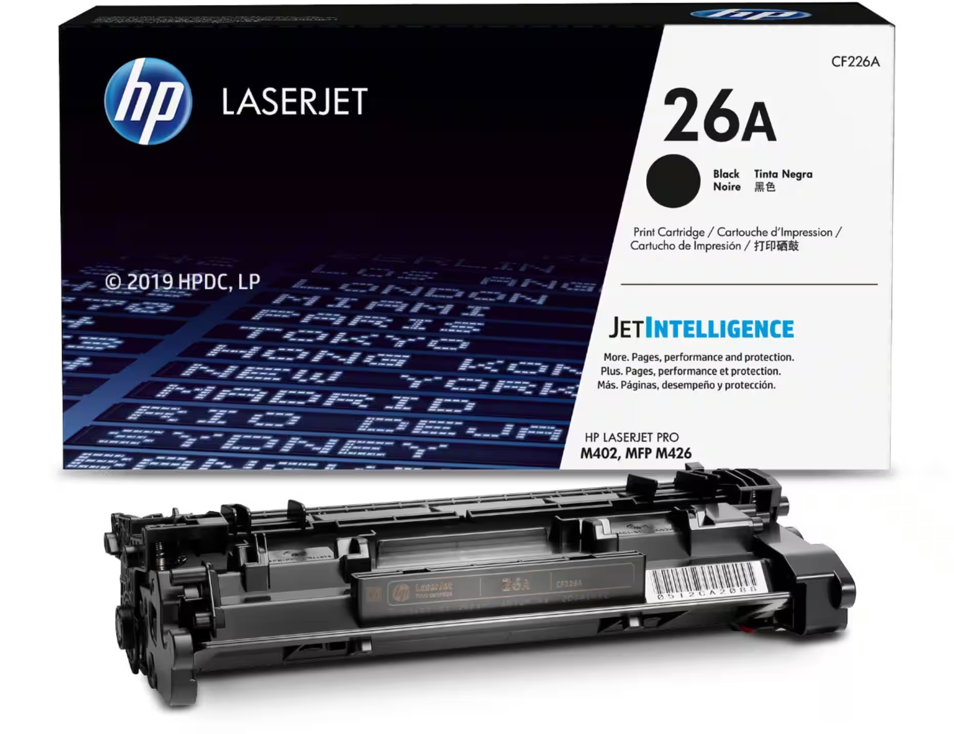 HP 26A Black Original LaserJet Toner Cartridge HP 26A Black Original LaserJet Toner Cartridge
