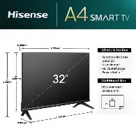 Hisense 32-Inch A4KEN HD Smart TV