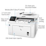HP LaserJet Pro MFP 4103FDN Printer Fast Duplex Monochrome Printing - Image 2