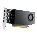 PNY RTX A400 4GB GDDR6 Professional Graphics Card – 4 Mini DisplayPort 1.4a, 250W PSU Recommended