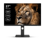 Dahua P301A 27’’ QHD Monitor – 2560x1440, USB-C 65W, HDMI 2.1, PIP/PBP, Adjustable Stand