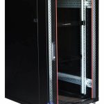 22U 600x1000mm Server Rack Cabinet – Floor Standing Network Cabinet with Glass Door