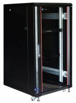22U 600x1000mm Server Rack Cabinet – Floor Standing Network Cabinet with Glass Door