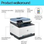 HP LaserJet Pro MFP 3303fdw Color Wireless All-in-One Printer - Image 2