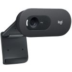 Logitech C505e HD Webcam – 720p, Long-Range Mic, USB Plug & Play – Ideal for Video Calls