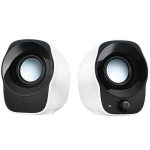 Logitech Z120 Compact USB Powered Stereo Speakers – Clear Sound for PC, Laptop & Desktop