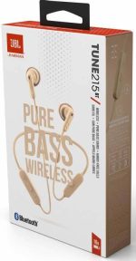 JBL Tune 215BT Wireless Bluetooth Earphones – JBL Pure Bass, 16H Battery, White - Image 4