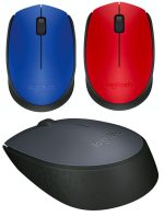 Logitech M171 Wireless Mouse – 2.4GHz USB Receiver, Ambidextrous Design