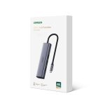 UGREEN CM511 6-in-1 USB-C Docking Station – 3x USB 3.0, SD/TF Card Reader, 100W PD Power Converter - Image 3