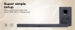JBL Bar 2.1 MK2 Deep Bass 300W 2.1ch Soundbar with Wireless Subwoofer – Kenya - Image 2